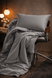 Komplet pościeli U-tek satyna p&oacute;łtorosobowa  Boston Soft Grey KPB1SG zdjęcia 4