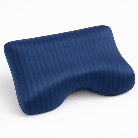 Наволочка U-tek Сатин 50х40х12 Neck Balance Royal Blue Stripe NKB5412RBS фото