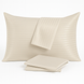 Наволочка Сатин 40х60 Boston Ivory Beige Stripe IBS46 фото 1