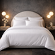 U-tek Satin Single Bedding Set Boston White Stripe KPB1WS photos 1