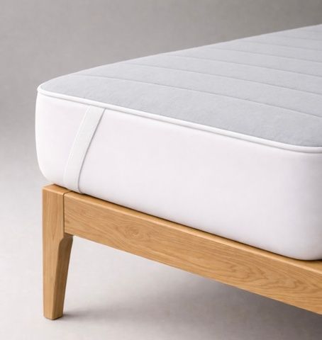 Захисний наматрацник на гумці Бязевий Меланж Melange Cotton 80х190 MCE80190 фото