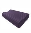 Наволочка U-TEK Сатин Memory Wawe M Anthracite Stripe (49х32х10.5)