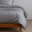 Підковдра U-tek Сатин 143x210 Boston Soft Grey Stripe