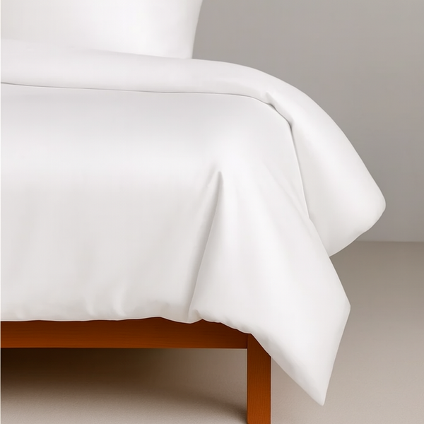 Poszwa na kołdrę U-Tek satynowa King Size 220&times;240 cm Boston White  SBW14321 zdjęcia 3