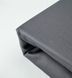 Satin fitted sheet 80x190 Boston Iron Grey HSIGF819 photos 2