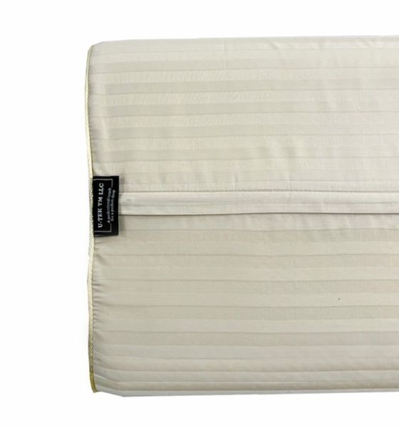 Наволочка U-TEK Сатин Memory Wawe L Ivory Beige Stripe (58х40х10.5) IBS49321 zdjęcia 2