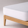 Захисний наматрацник натяжний Бязевий Melange Cotton 80х200