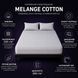 Melange Cotton Calico Fitted Mattress Protector  80х200 MCF80200 photos 2